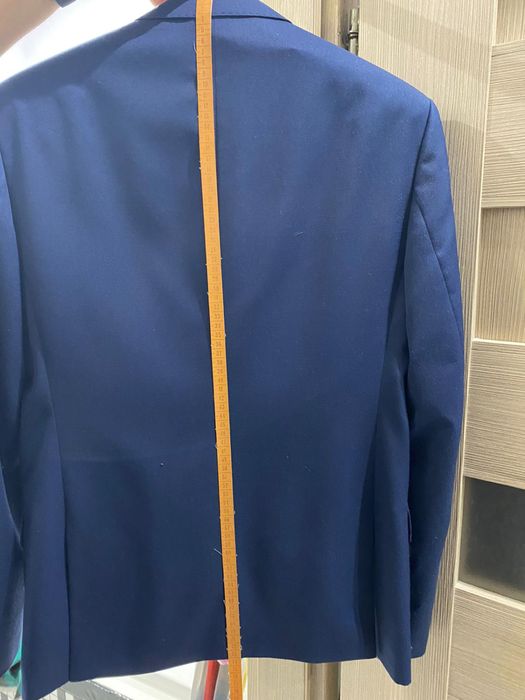 Garnitur ze spodniami i muchą