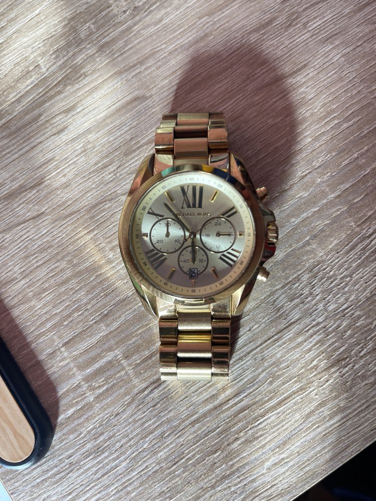 Relógio Michael Kors dourado original