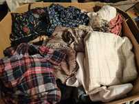 Paczka ubrań do lumpeksu 11 kg H&M Zara Reserved mango spodnie bluzki