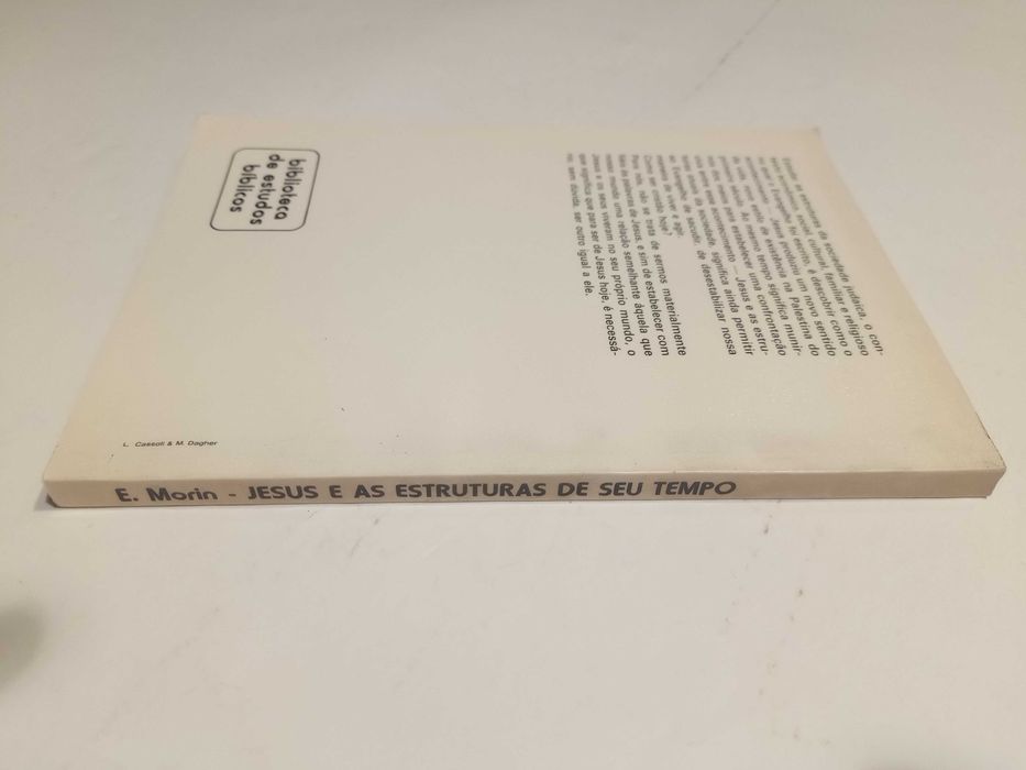 Jesus e as Estruturas de Seu Tempo de E. Morin