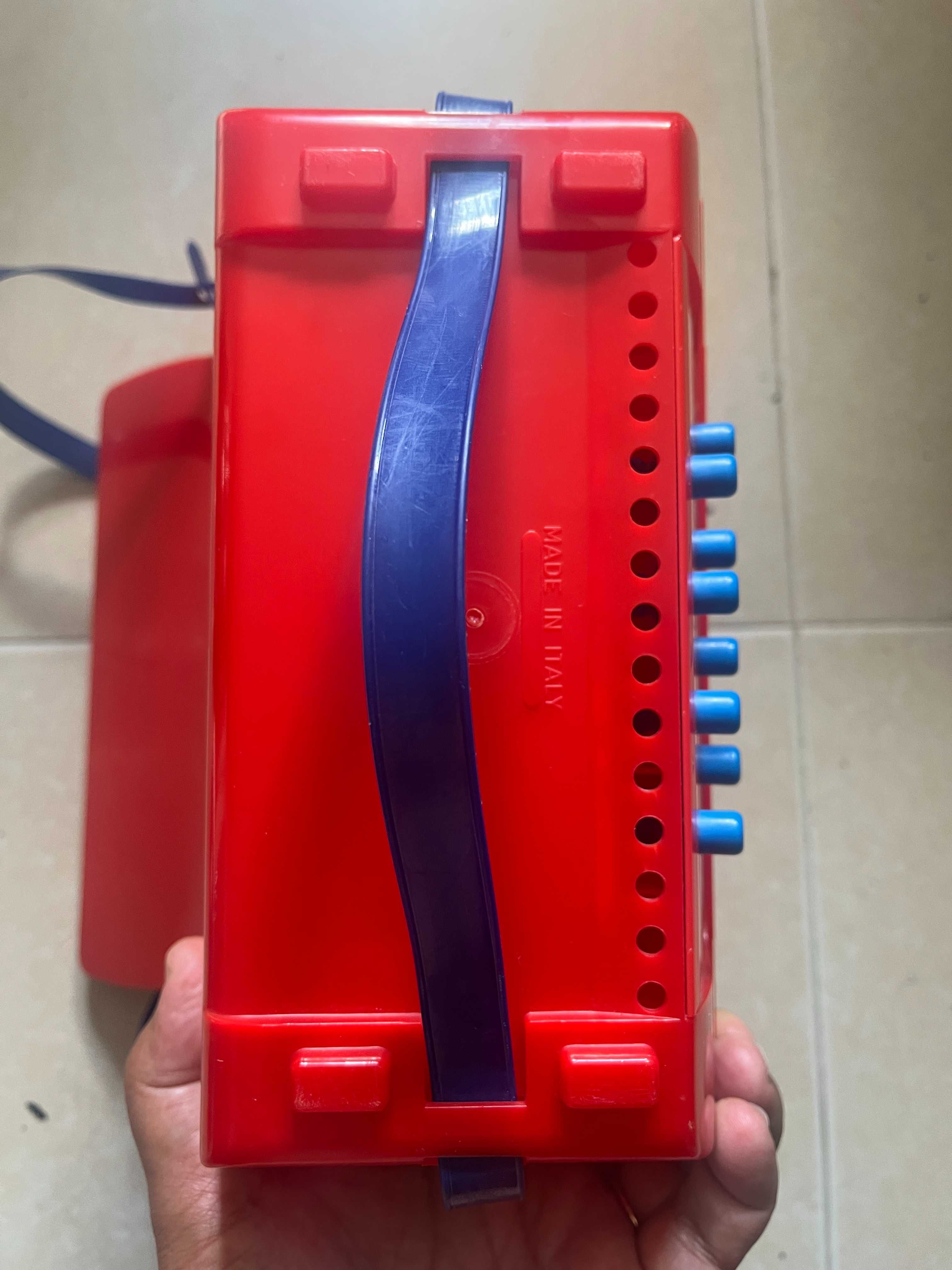 acordeão de plástico Bontempi