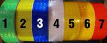 Світловідбивна самоклеюча стрічка 5 7.5 10 20см светоотражающая лента