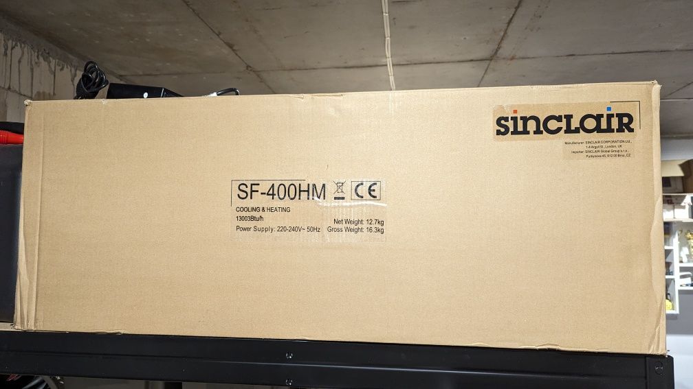 Klimakonwektor Sinclair SF 400 HM nowy