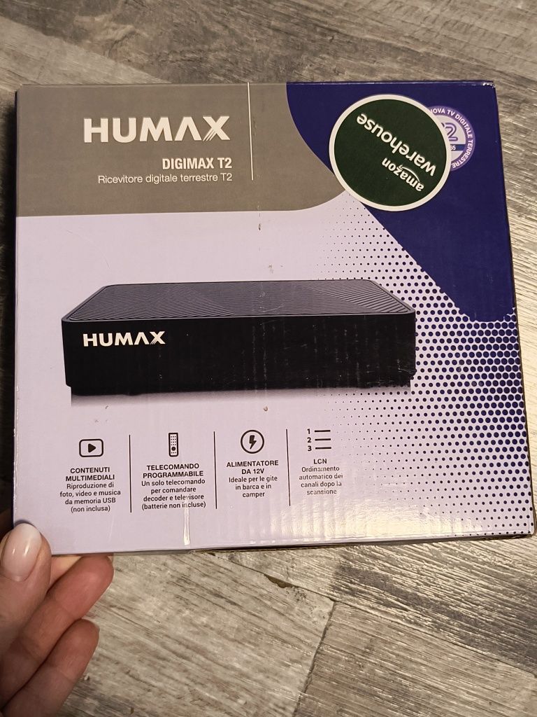 Tuner  Dekoder odbiornik HUMAX DIGIMAX T2 HD-2022T2 DVB-T2