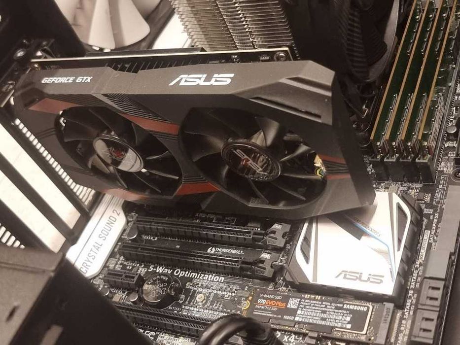 Komputer i7-6850K X99 64GB DDR4 500GB NVMe SSD GTX 1050Ti BCM