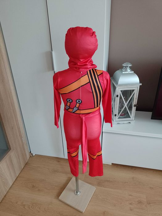 NOWY strój karnawałowy NINJA WOJOWNIK KAI ninjago kostium 104/110 (4)