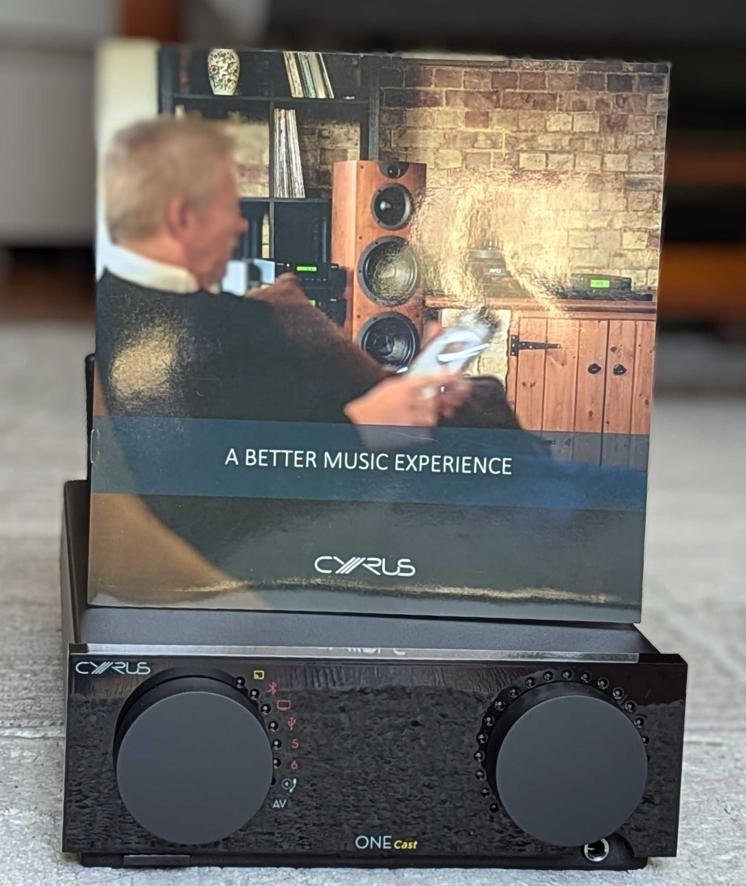 Cyrus One Cast streamer wzmacniacz odtwarzacz sieciowy Chromecast