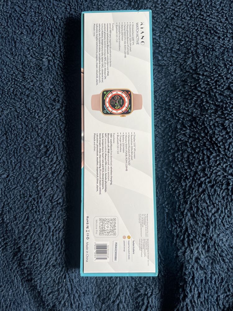 zegarek smartwatch kiano active