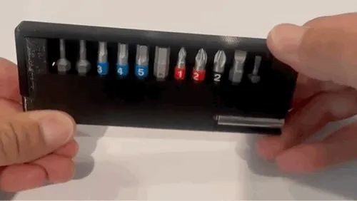 Suporte Magnético de Brocas com Dobradiça Fina