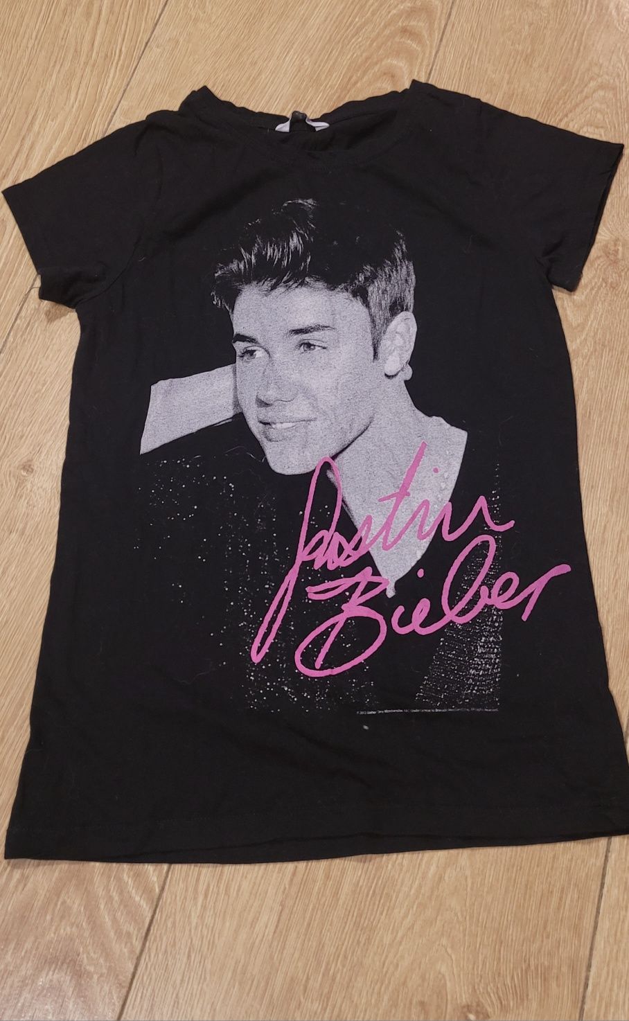 Koszulka t-shirt Justin Bieber rozmiar 158