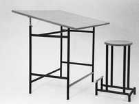 Álvaro Siza. Estirador + banco original | Drafting Table -Siza A.