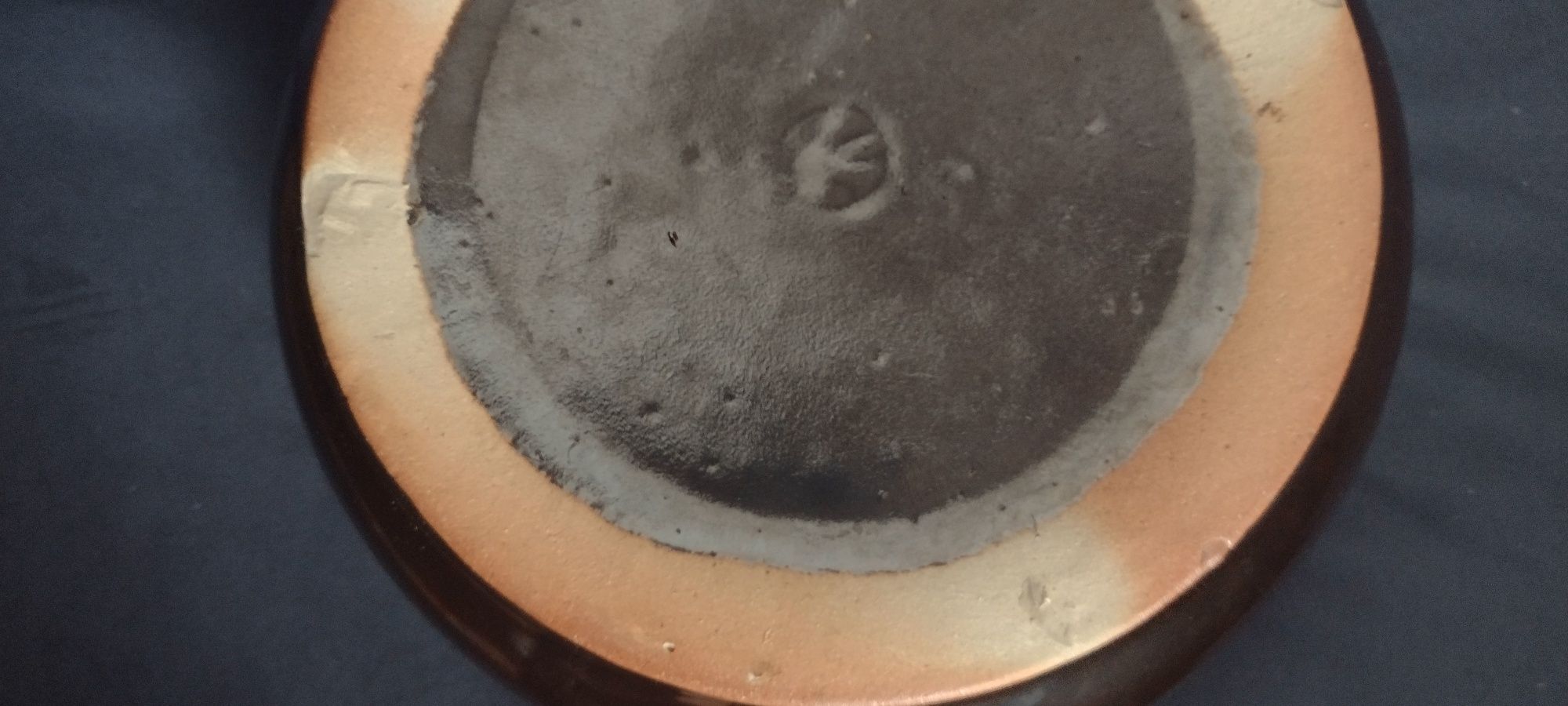 Duża misa ceramiczna, kamionkowa makutra.