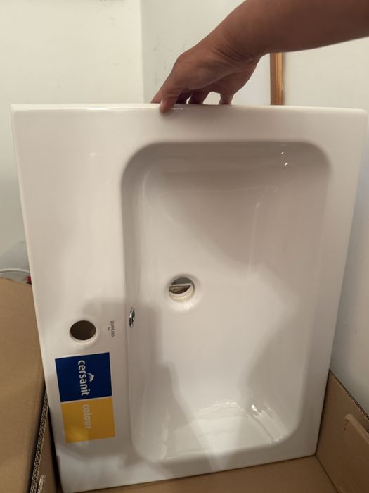 Umywalka meblowa 60x45 Cersanit ceramika NOWA