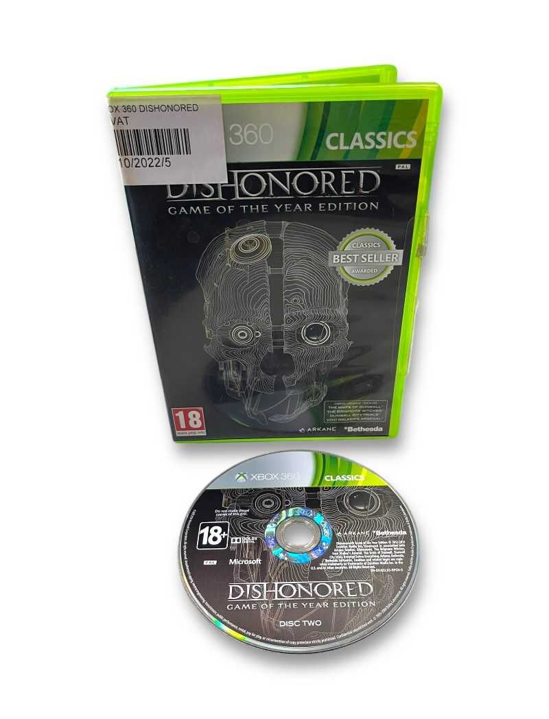 Gra Dishonored G.O.T.Y XBOX 360