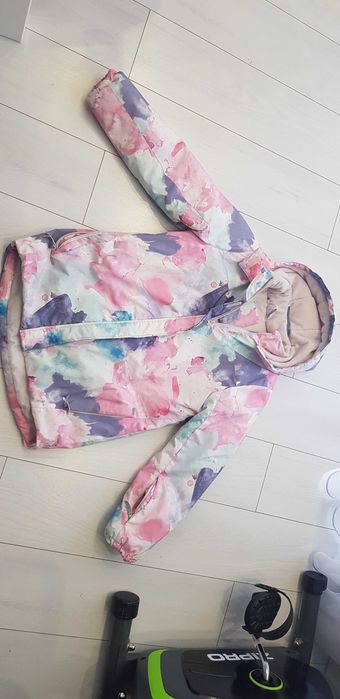 Kurtka zimowa narciarska dziewczęca z kapturem r 164 Cool Club