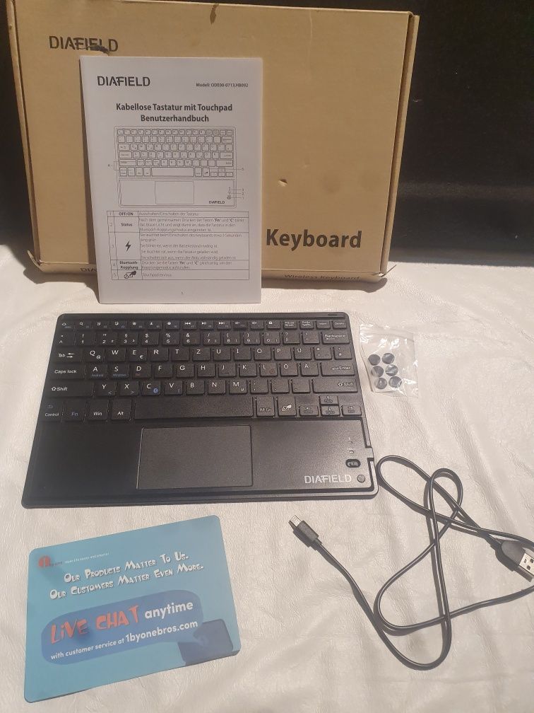 Klawiatura keyboard Bluetooth bezprzewodowa