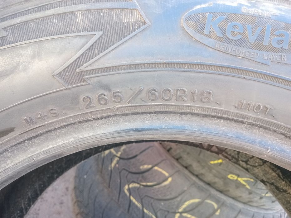 265/60r18 Goodyear Wrangler.