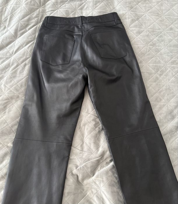 Брюки зі шкіри Massimo Dutti