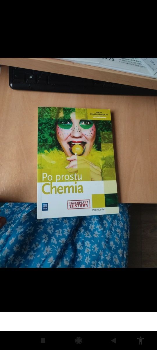 nowy podręcznik po prostu chemia. podręcznik zakres podstawowy