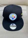 New Era Pittsburgh Steelers 9Fifty Black Snapback Hat Cap