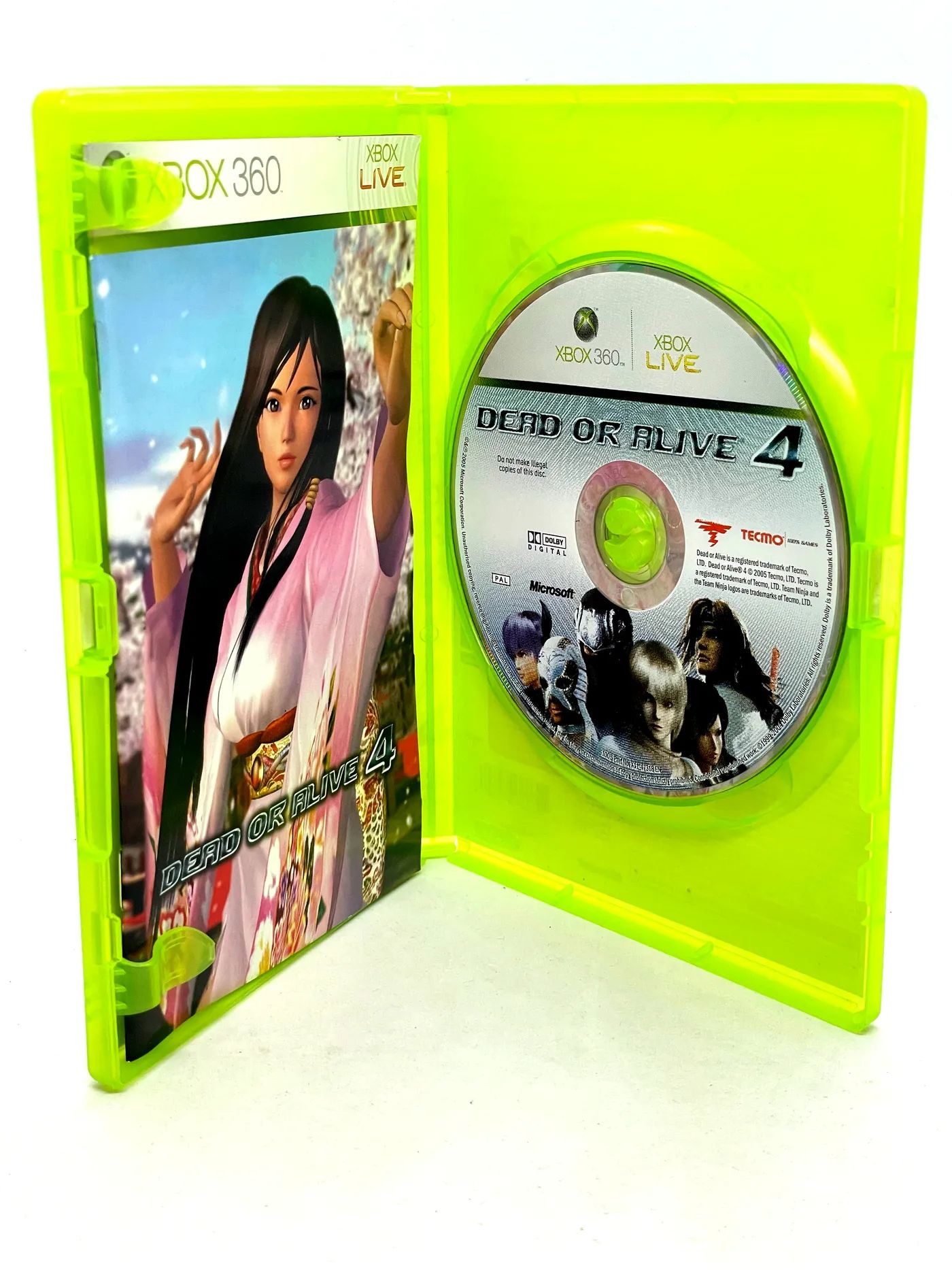 Dead or Alive 4 Xbox 360 Po Angielsku