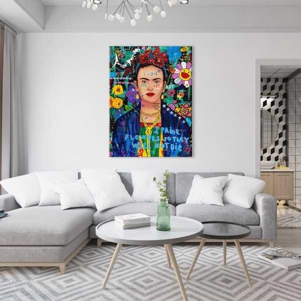 Картина на холсте Frida Kahlo Art 50x65см