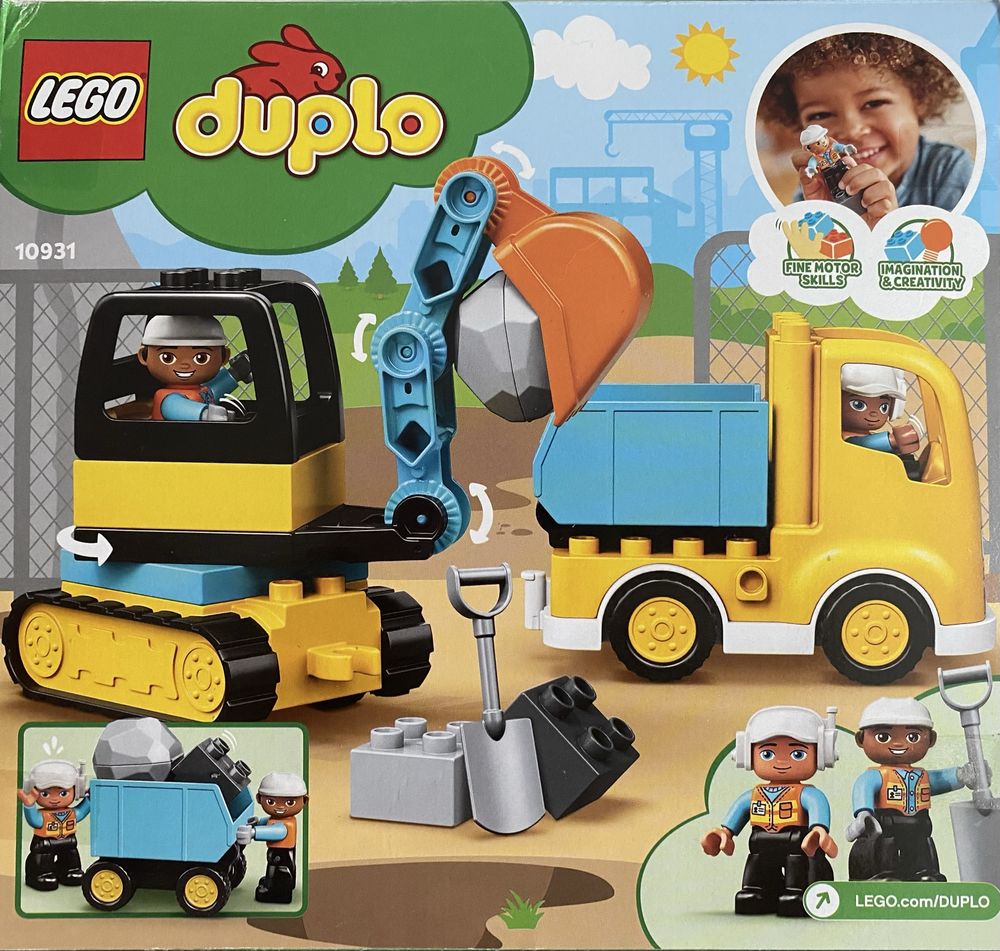 Lego Duplo 10931 Koparka i Wywrotka