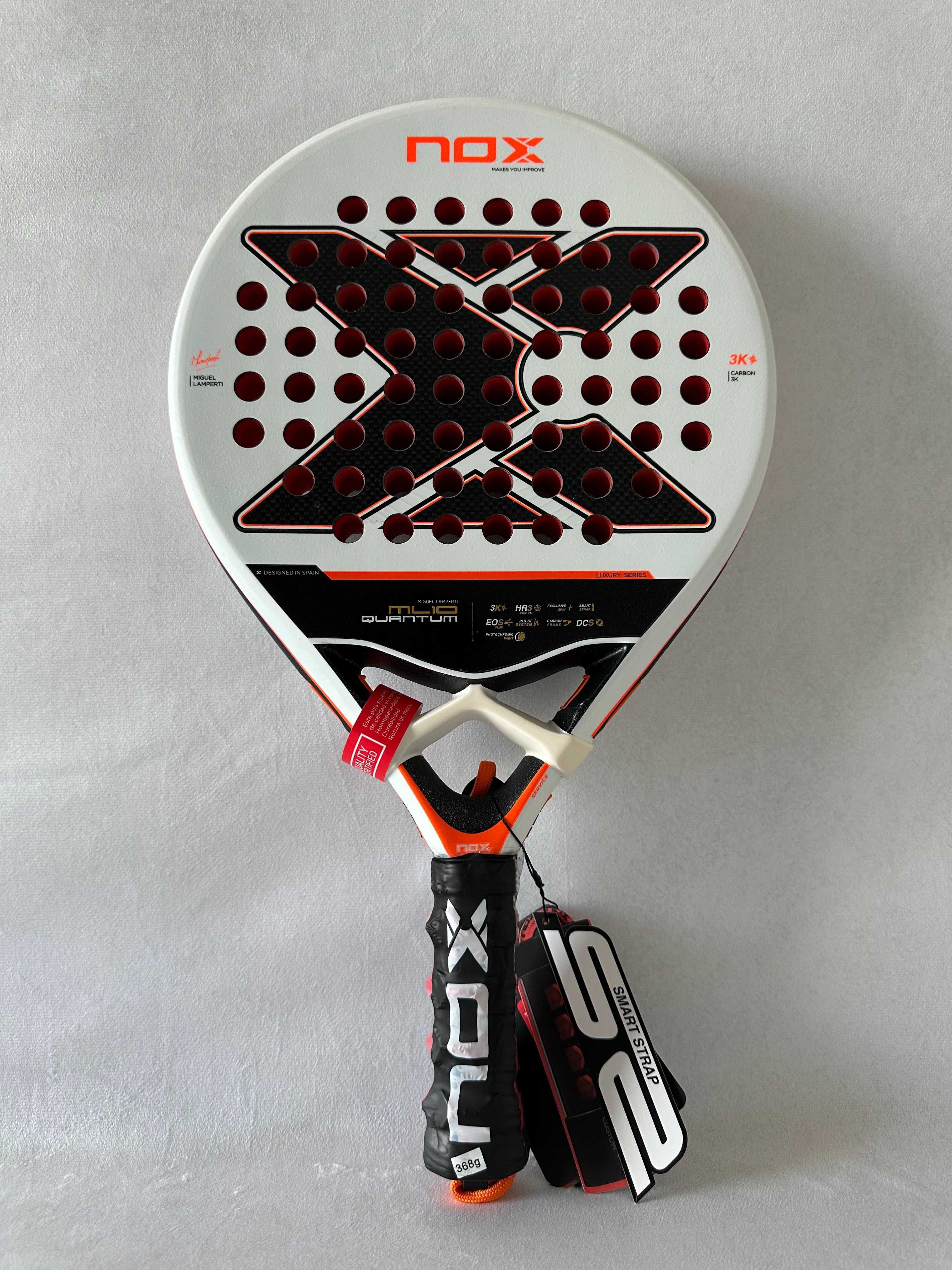 Ракетка для Падель (Padel) тенісу – NOX ML10 Quantum 3K Lamperti 2025