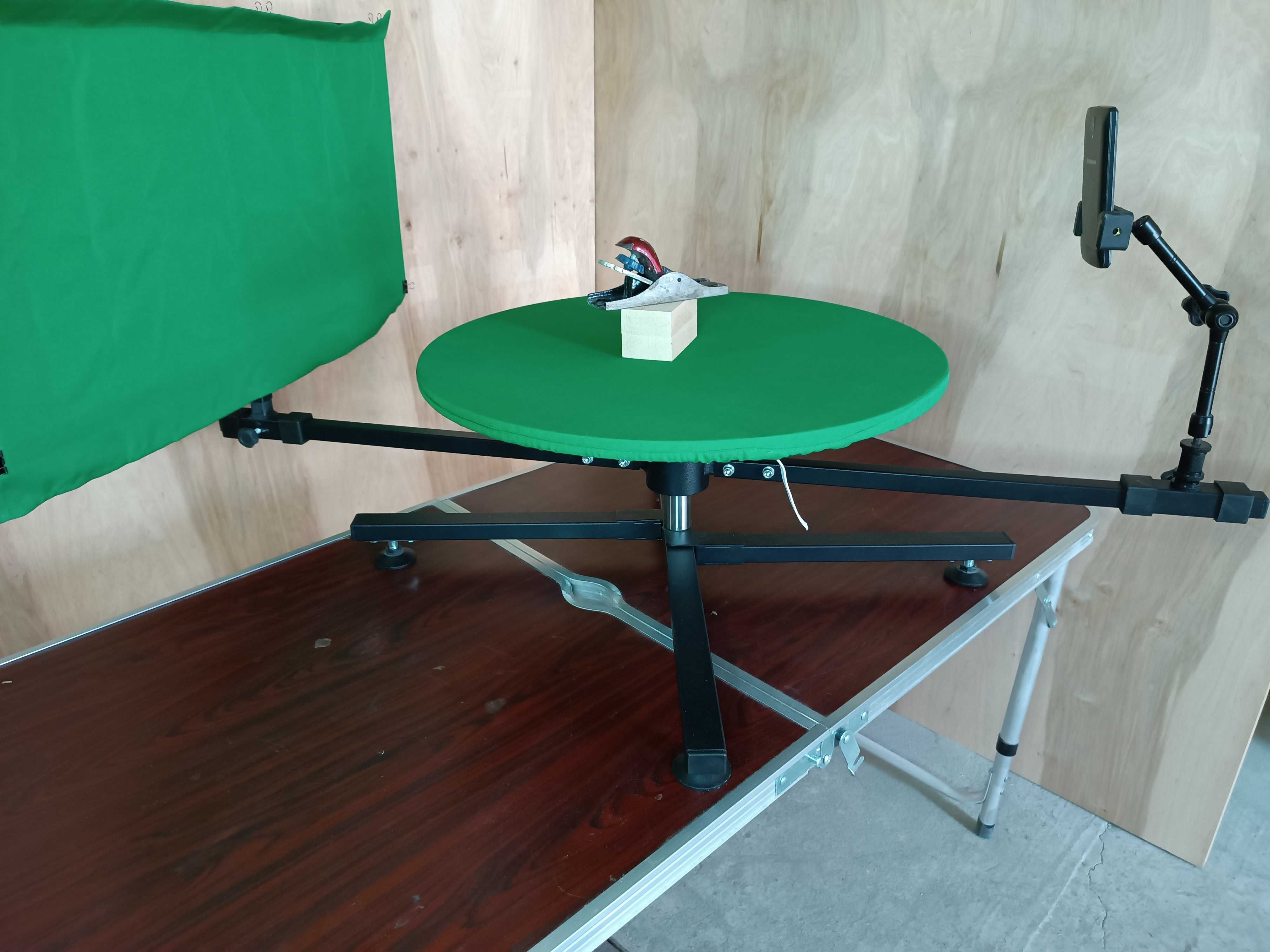 Панорамный круглый вращающийся стол для видео и фотосемки