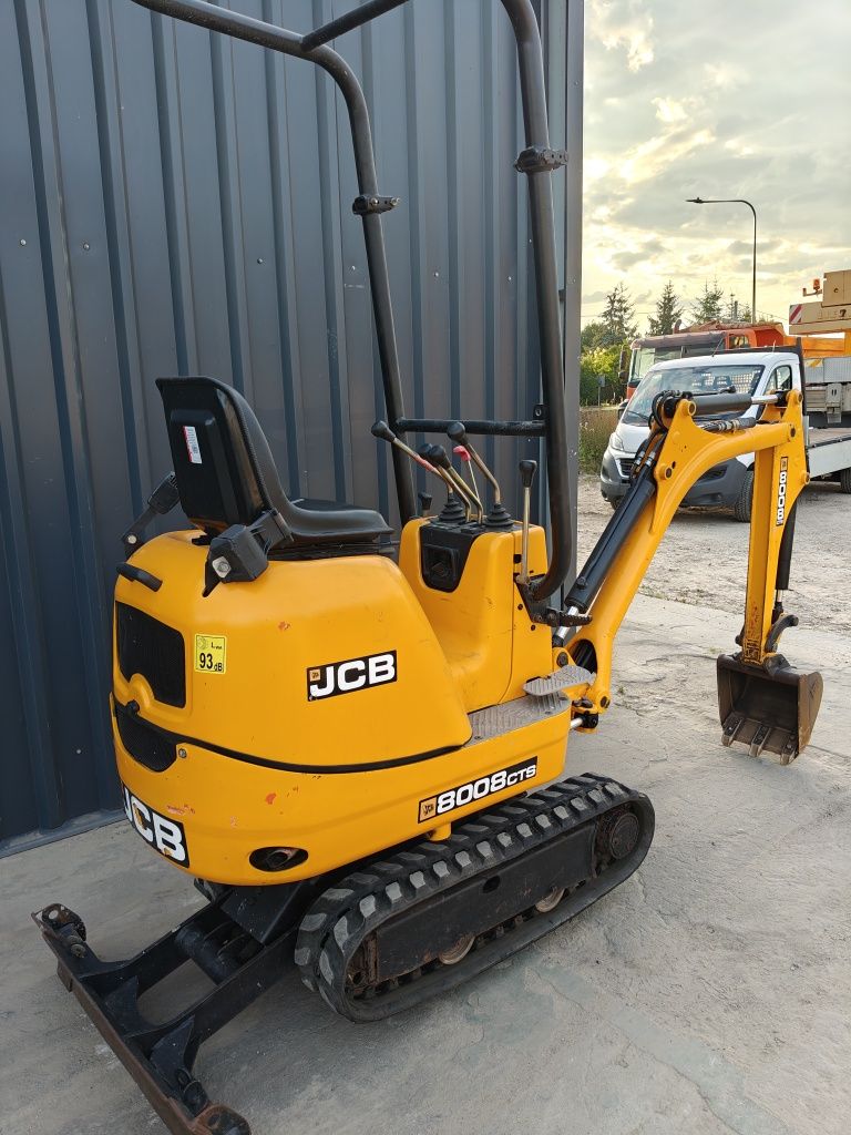 JCB 8008 minikoparka 1t 2014r