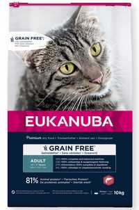 EUKANUBA Grain Free Adult Karma Łosoś 10kg Kot Bezzbożowa NAJTANIEJ !