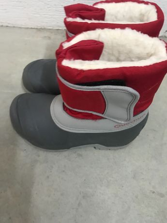 Botas para a neve