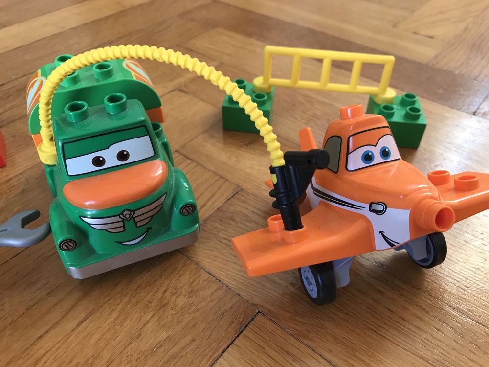 Lego Duplo 10509 Dusty i Beka, Cars, Samoloty