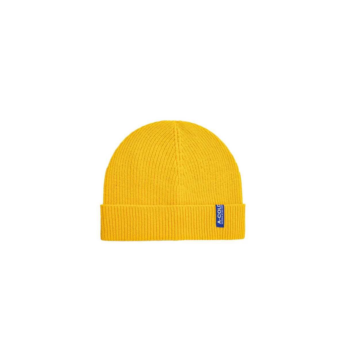 Шапка A-Cold-Wall Ribbed Structure Beanie Yellow
