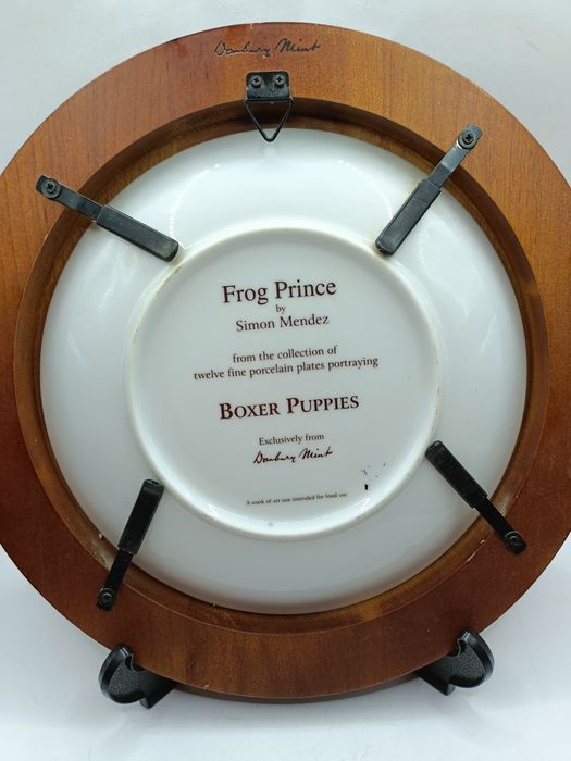 Talerz kolekcjonerski Frog Prince Boxer Anglia