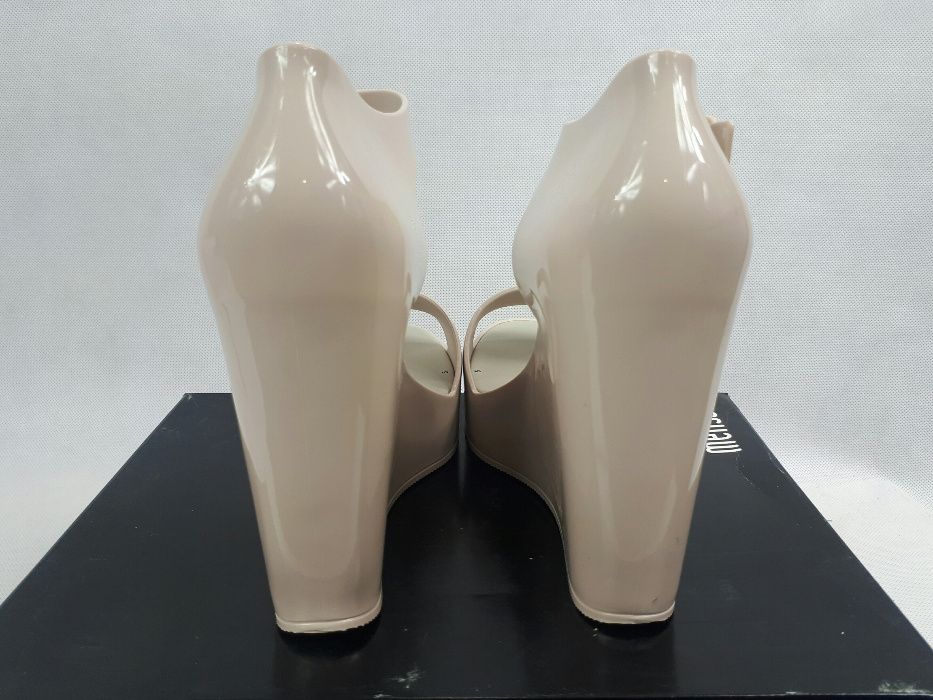 NOWE sandaly koturn 32241 Melissa MAR WEDGE AD 01319 BEIGE BEZOWE EU37