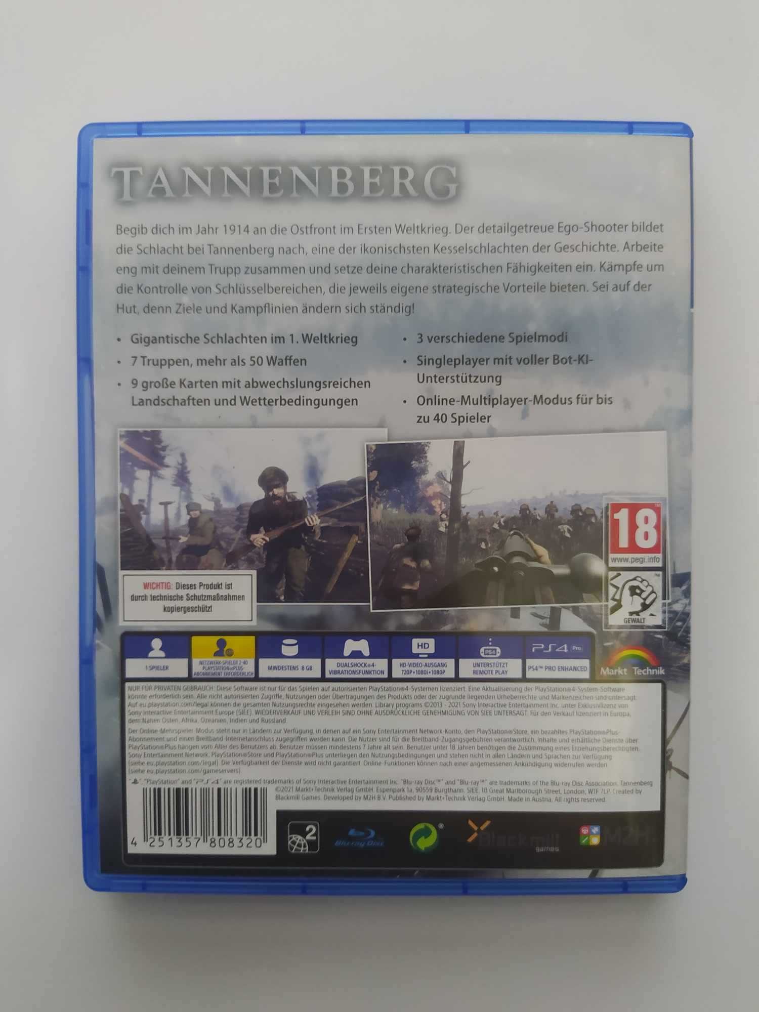 WWI Tannenberg Eastern Front PS4