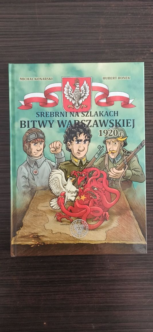 Komiks historyczny Srebrni Na Szlakach Bitwy Warszawskiej