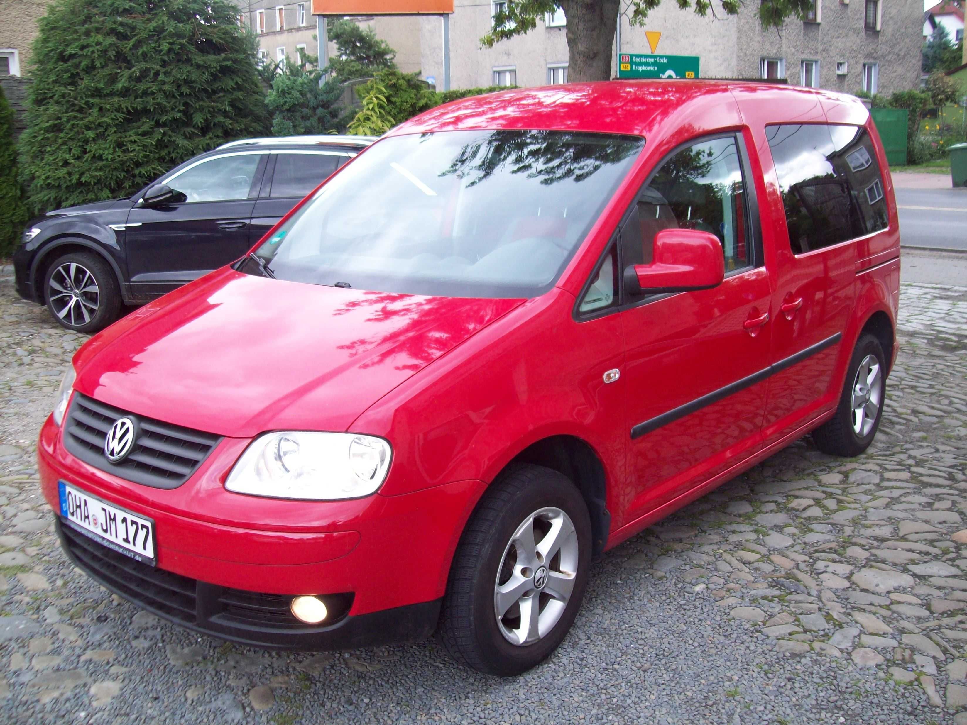 VW CADDY 1,6 MPI +GAZ LPG nowa butla/7 osobowy