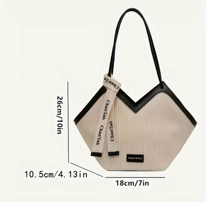 Сумка тоут, шопер, модная женская сумка через плече