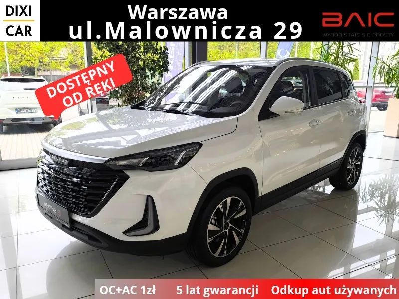BAIC 3 Turbo CENA ! 1,5 Turbo 136KM, Kamera, szyberdach, pół-skóra