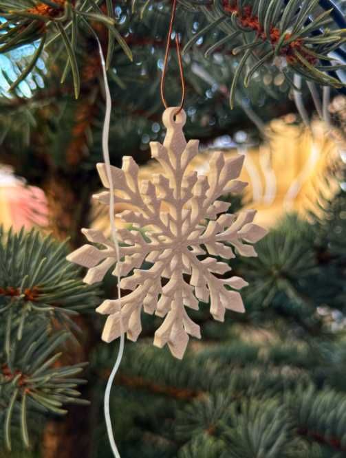 Decor Natalina – Flocos de Neve 3D