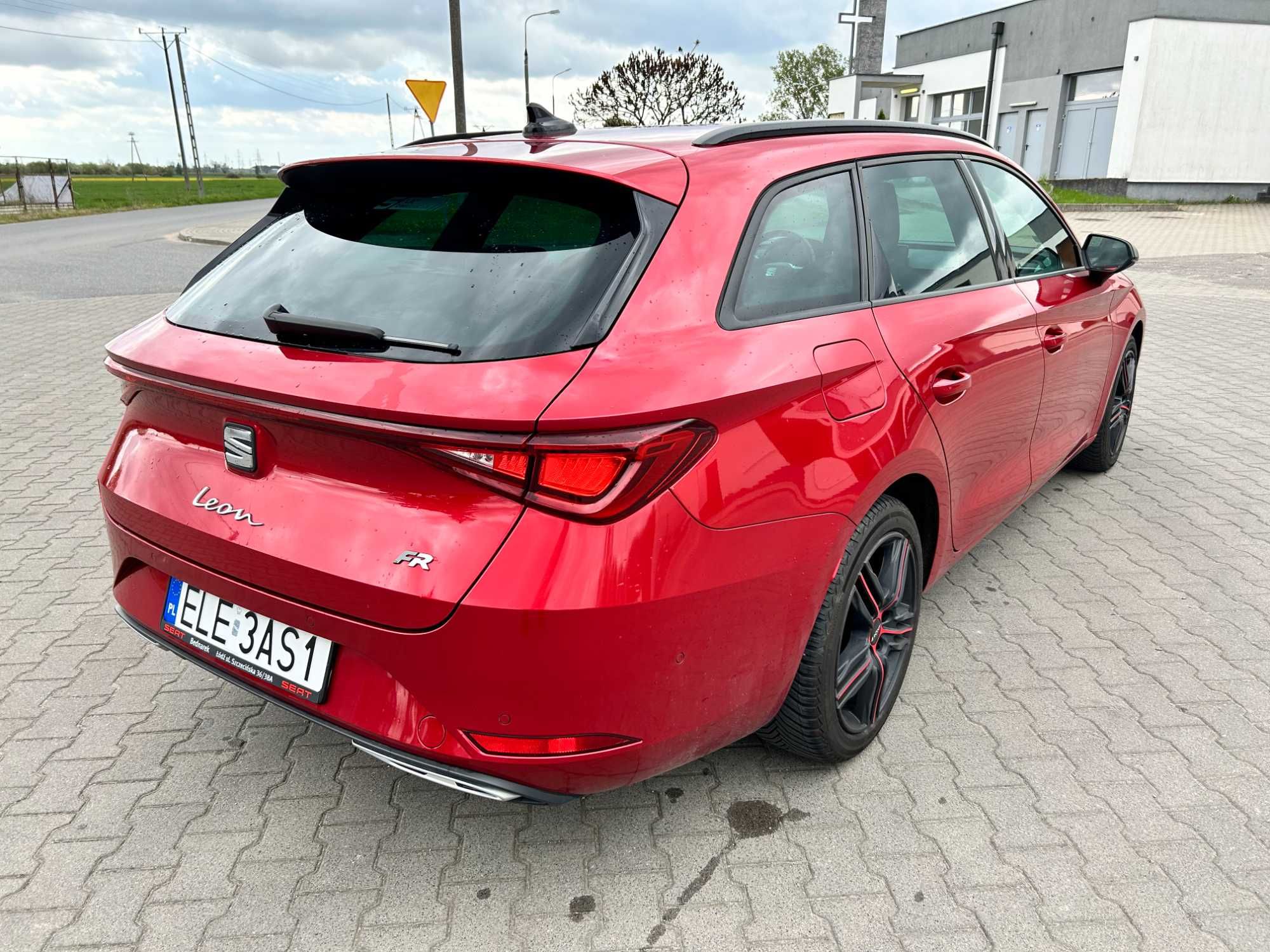 Seat Leon Sportstourer FR - na raty bez BIK i KRD, wynajem z wykupem.