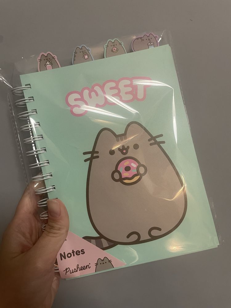 Nowy notesik  pusheen
