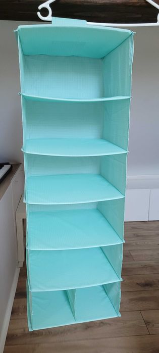 2 sztuki Ikea Stuk Organizator na ubrania 7 półek