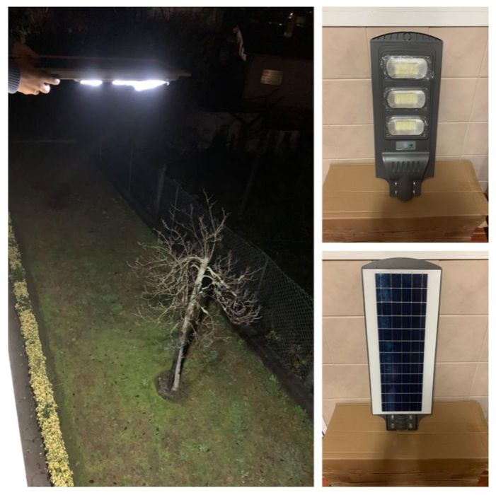 Holofotes / Iluminárias solares 360W NOVO