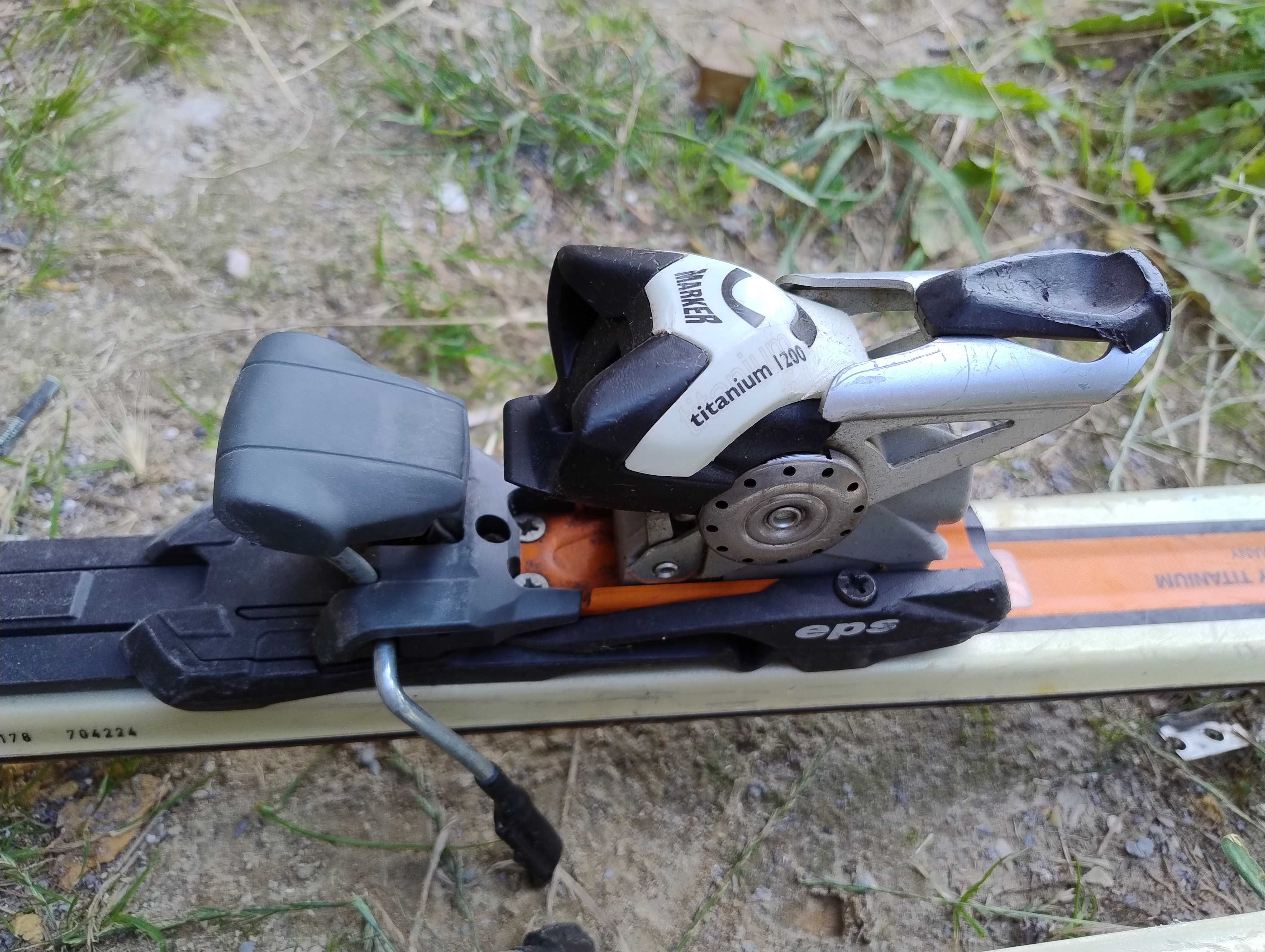 wiązania MARKER Titanium 1200 glide control eps + VOLKL p50 race narty