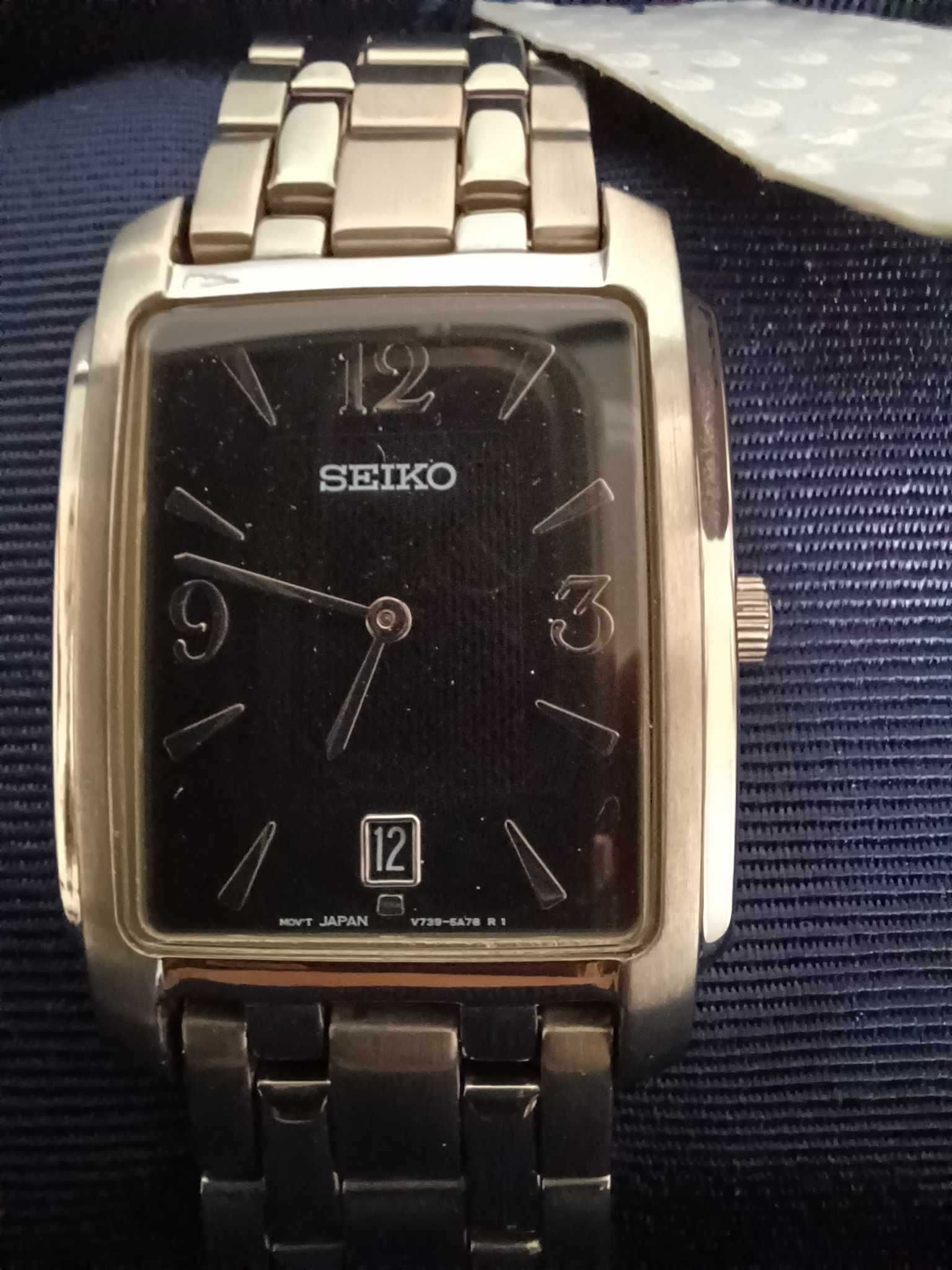 Relógio de Pulso de Homem (Seiko SLK041, Novo e Original)