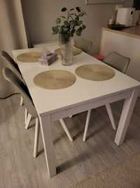 Stół biały Ikea 140x85 / 220x85