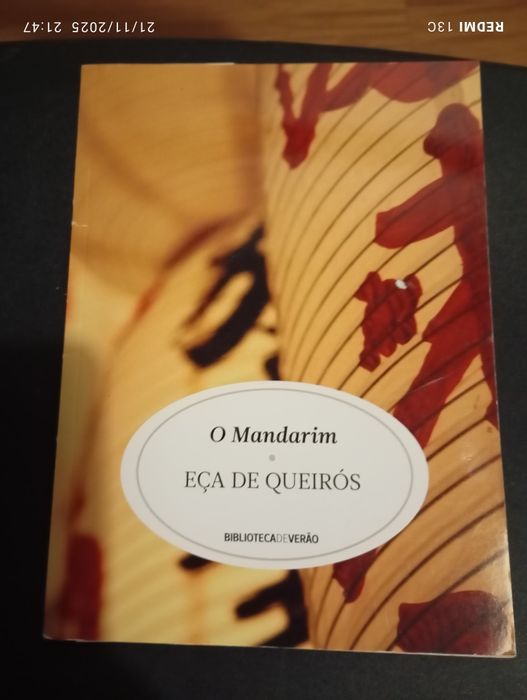 Livro " O mandarim"